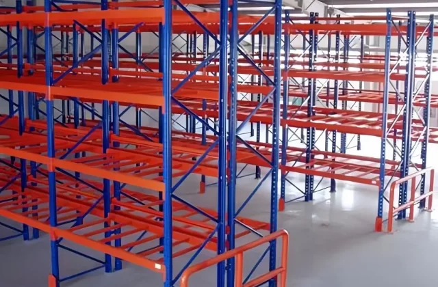 Customized-Steel-Structure-Pallet-Racking-System-with-Adjustable-Beams